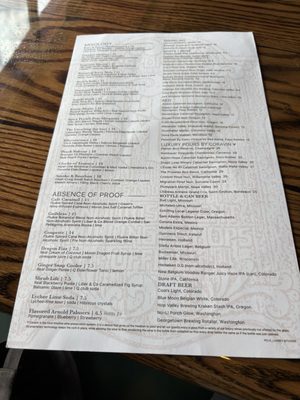 Menu photo 1 Clinkerdagger Spokane, WA