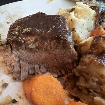 Sky Fallsview Steakhouse - Clearly not medium rare. Was the chef sleeping ? - Steakhouses Near Me - Niagara Falls, Ontario