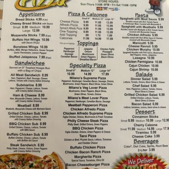 milanos pizza - Menu - Pizza Near Me - McGregor, Texas milanos pizza - Menu - Pizza Near Me - McGregor, Texas