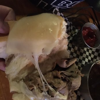 Rockwood - Prime Rib Sandwich... light on everything except the bread. Potential is there... PLEASE ADD MEAT!! - Sports Bars Near Me - Gainesville, Virginia Rockwood - Prime Rib Sandwich... light on everything except the bread. Potential is there... PLEASE ADD MEAT!! - Sports Bars Near Me - Gainesville, Virginia