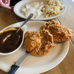 2 Country Fried or Grilled Pork Chops