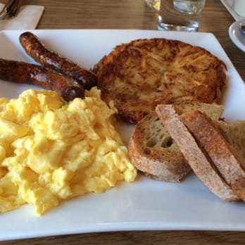 900 Grayson - Basic breakfast: scrambled eggs and sausage...but GREAT! - Breakfast & Brunch Near Me - Berkeley, California