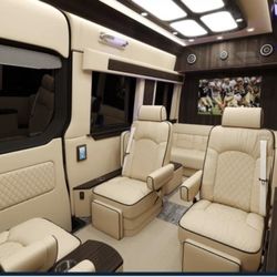 Platinum Luxury Transportation - Beige luxury interior