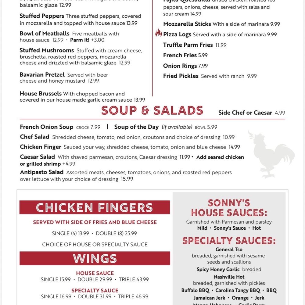 Sonny Red's - Pizza Near Me - Lackawanna, New York