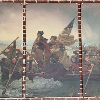 George Washington's Mount Vernon - Mural outside the cafeteria building - Museums Near Me - Mount Vernon, Virginia