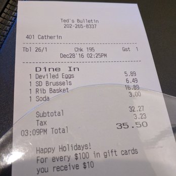 Ted's Bulletin 14th - Breakfast & Brunch Near Me - Washington, DC, District of Columbia