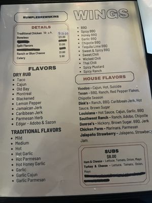 Menu photo 3 Rumplebrewskin's Bar Lancaster, PA
