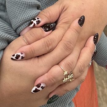 Waka Waka Nails - cow print nails - Nail Technicians Near Me - North Hollywood, California Waka Waka Nails - cow print nails - Nail Technicians Near Me - North Hollywood, California