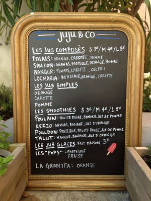 Menu photo 1 Juju & Co Sauzon, 56