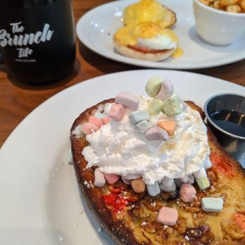 Hash Kitchen - lucky charms french toast and french benedict - Breakfast & Brunch Near Me - Chandler, Arizona Hash Kitchen - lucky charms french toast and french benedict - Breakfast & Brunch Near Me - Chandler, Arizona