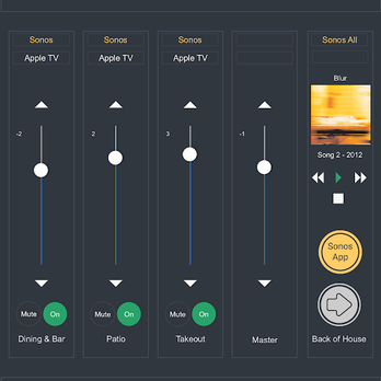 Catamount AV - Easy TIger - Custom iPad for audio control - Electronics Near Me - Austin, Texas Catamount AV - Easy TIger - Custom iPad for audio control - Electronics Near Me - Austin, Texas