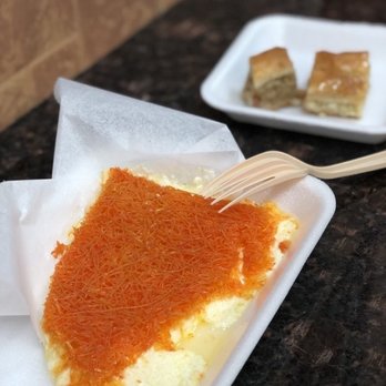 Al-Sham Sweets - Kenefa - Desserts Near Me - Astoria, New York Al-Sham Sweets - Kenefa - Desserts Near Me - Astoria, New York