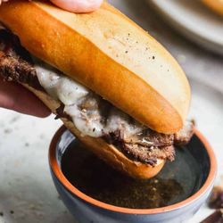 Elijah McLean’s - In house roasted / Fresh sliced French dip