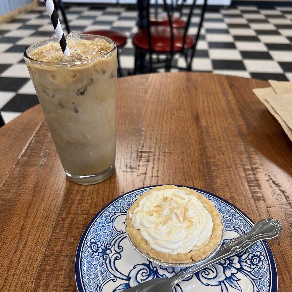 The Kreamery & Bake Shoppe - Iced vanilla latte and coconut cream bite - Ice Cream & Frozen Yogurt Near Me - Concord, California The Kreamery & Bake Shoppe - Iced vanilla latte and coconut cream bite - Ice Cream & Frozen Yogurt Near Me - Concord, California