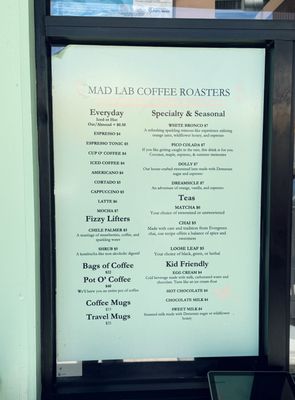 Menu photo 7 Mad Lab Coffee Los Angeles, CA Menu photo 7 Mad Lab Coffee Los Angeles, CA