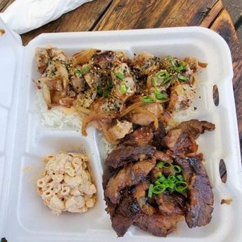 Da Bald Guy - Braised beef and poke - Food Trucks Near Me - Kahuku, Hawaii
