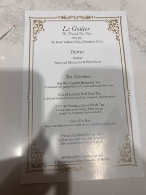 Menu photo 6 Chez Alice Cafe & Bakery Princeton, NJ