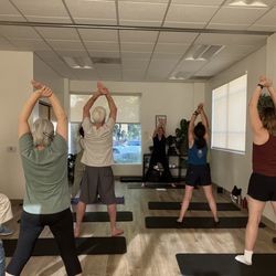 Evergreen PT: Mid-motion for Full Body Flow which stretches the front and back of the body