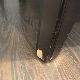 Damaged in the move.