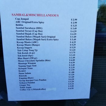 Twin Panda - grocery menu - Indonesian Near Me - Austin, Texas Twin Panda - grocery menu - Indonesian Near Me - Austin, Texas
