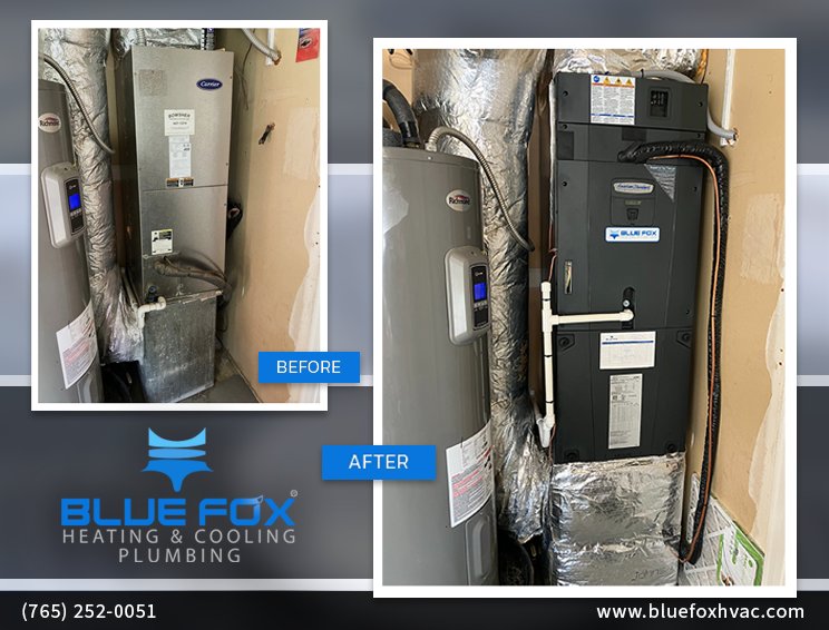 Slide of Blue Fox Heating & Cooling