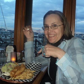 Anthony's Pier 66 - Fish and chips for the lovely lady - Seafood Near Me - Seattle, Washington