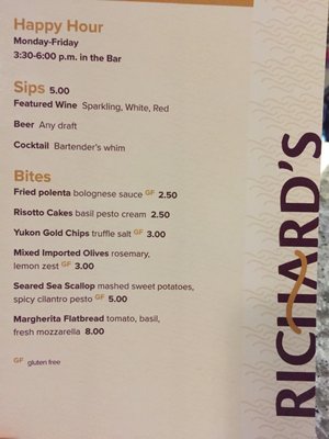 Menu photo 3 Richard's Boise, ID Menu photo 3 Richard's Boise, ID