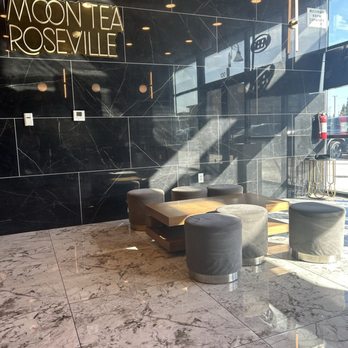 Moon Tea House - Chairs, Table, Wall - Coffee & Tea Near Me - Roseville, California