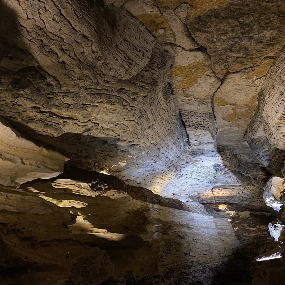 Mark Twain Cave - the light coming through the gap in the cave - Landmarks & Historical Buildings Near Me - Hannibal, Missouri Mark Twain Cave - the light coming through the gap in the cave - Landmarks & Historical Buildings Near Me - Hannibal, Missouri