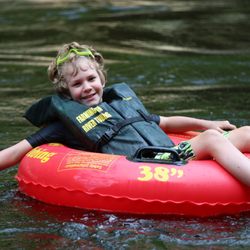 Farmington River Tubing - A happy day floating on the river.