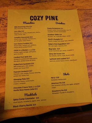 Menu photo 5 Cozy Pine Irvine, CA