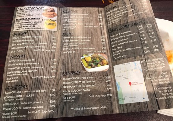 Menu photo 3 Rincon del Sabor DeLand, FL Menu photo 3 Rincon del Sabor DeLand, FL