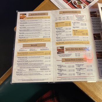 Texas Roadhouse - Menu 2/11/22 - Steakhouses Near Me - Bradenton, Florida