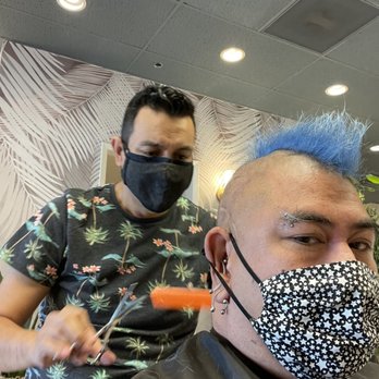 Salon V.I - Luis cutting my hair! - Hair Salons Near Me - Fremont, California Salon V.I - Luis cutting my hair! - Hair Salons Near Me - Fremont, California
