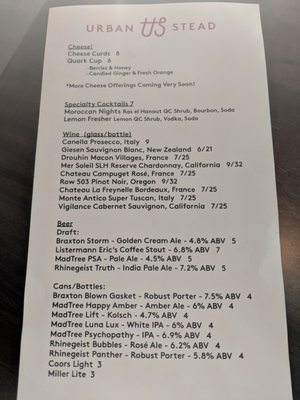 Menu photo 7 Urban Stead Cheese Cincinnati, OH Menu photo 7 Urban Stead Cheese Cincinnati, OH
