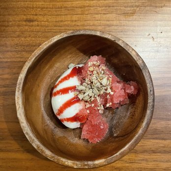 Kochi - Ninth course - yogurt, grapefruit granita, sunflower seeds - Korean Near Me - New York, New York Kochi - Ninth course - yogurt, grapefruit granita, sunflower seeds - Korean Near Me - New York, New York
