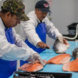 New England Wholesale Fish & Lobster - On the tour, you can expect to see an impressive amount of refrigerated space for processing and holding fresh and frozen products