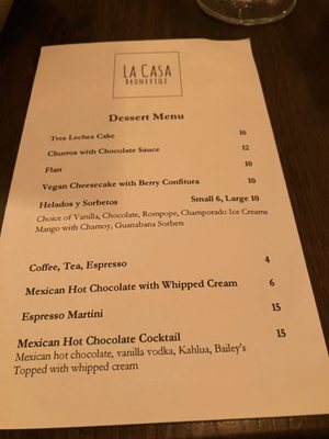 Menu photo 4 La Casa Bronxville Bronxville, NY Menu photo 4 La Casa Bronxville Bronxville, NY