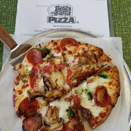 a slice of pizza on a plate a slice of pizza on a plate