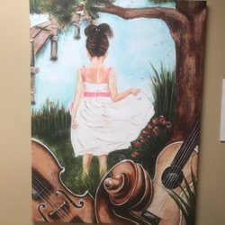 Gibson Shari, MD - Artwork in the waiting room