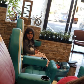 Pink & White Nails Spa - Mini pedi chairs - Nail Salons Near Me - Tucson, Arizona