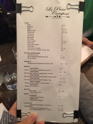 Menu photo 7 Le Passé Composé Montreal, QC Menu photo 7 Le Passé Composé Montreal, QC