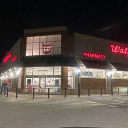 Walgreens - View of the front entrance of the store.