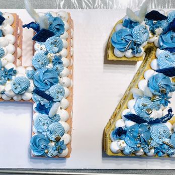 Whimsical Pastries - Number cake - Bakeries Near Me Whimsical Pastries - Number cake - Bakeries Near Me