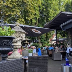 Brauerei Christ - The garden at the Brauerei Christ