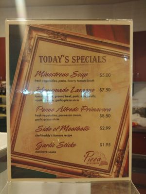 Menu photo 1 Pizza Kitchen Indio, CA