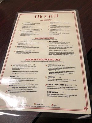Menu photo 2 Yak N Yeti Cedar Park, TX