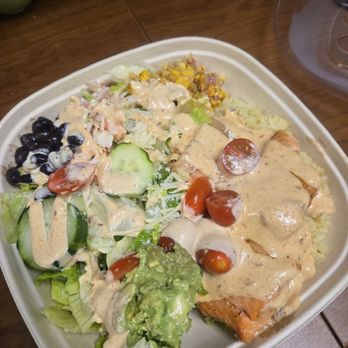 Cameron's Seafood Philly - Salmon bowl - Seafood Near Me - Philadelphia, Pennsylvania