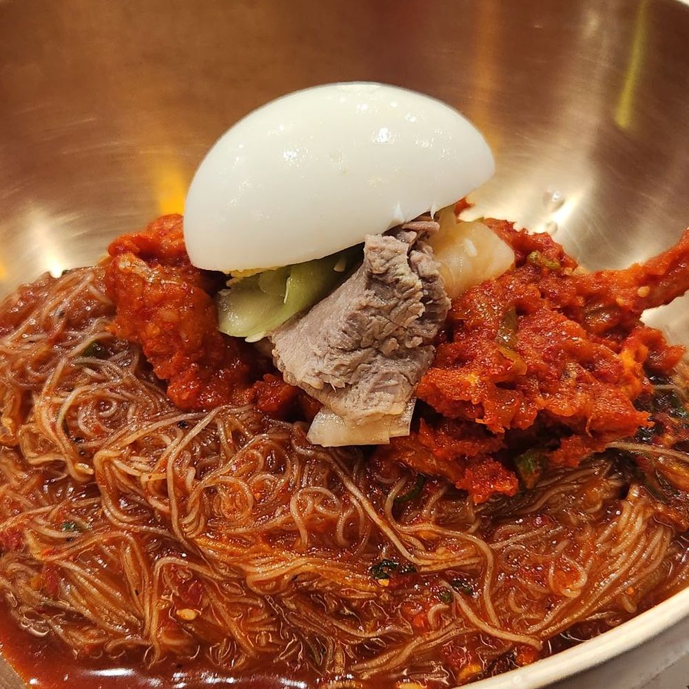 Homung Nangmyun - Hwe Nengmyun. (Fermented skate) - Noodles Near Me - Fort Lee, New Jersey Homung Nangmyun - Hwe Nengmyun. (Fermented skate) - Noodles Near Me - Fort Lee, New Jersey