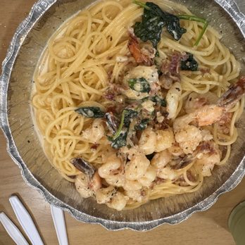 Little Italy - Shrimp Carbonara - Pizza Near Me - Myrtle Beach, South Carolina